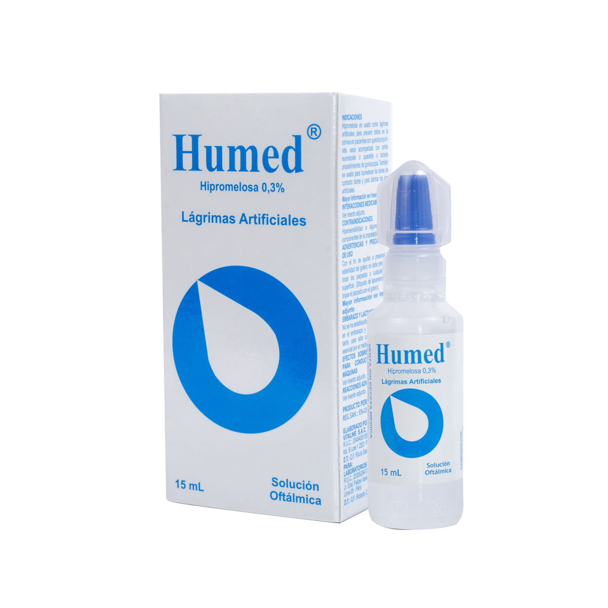 Humed 0.3% Lágrimas Artificiales - Frasco 15 ml