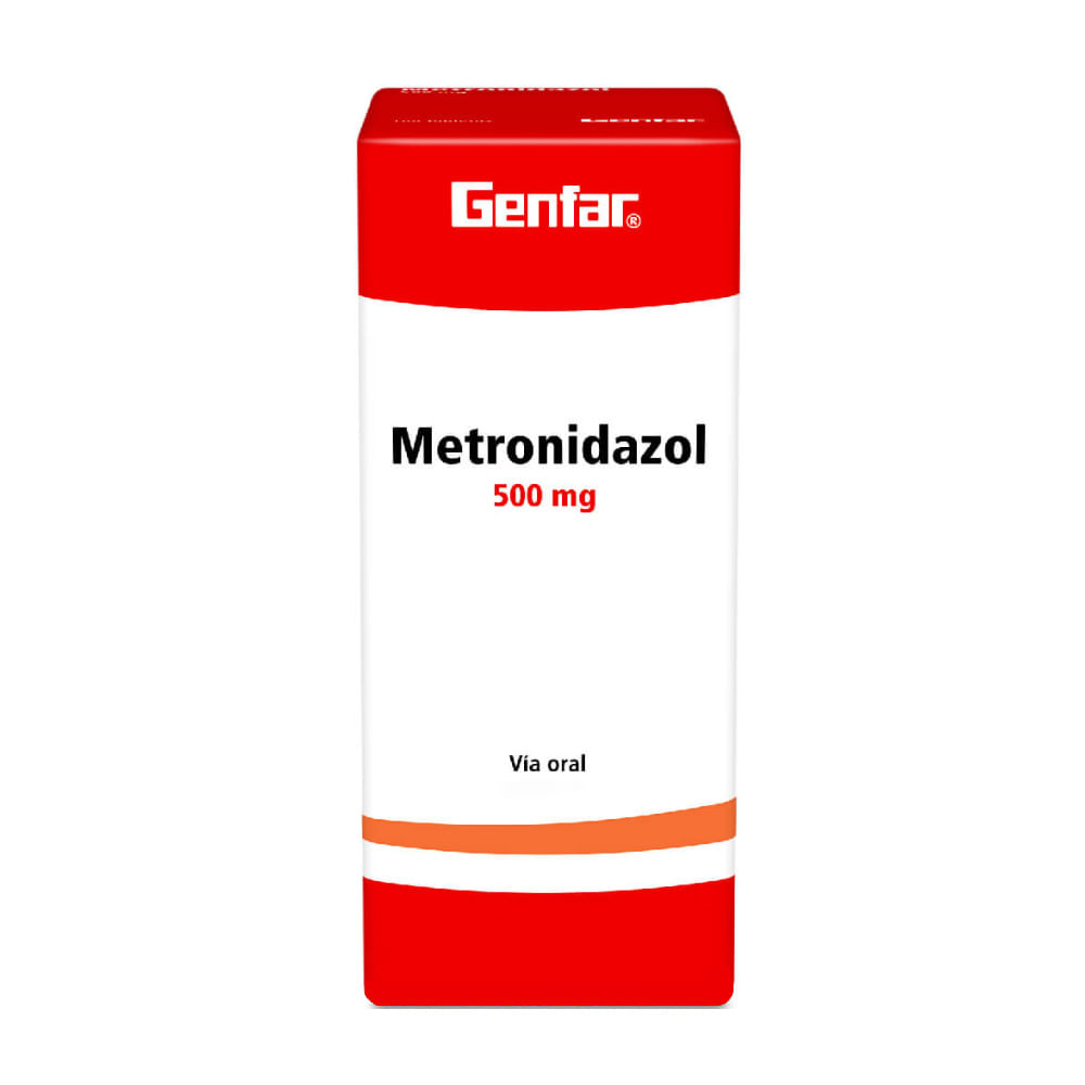 Metronidazol 500 mg GF Tabletas - Blíster 10 und