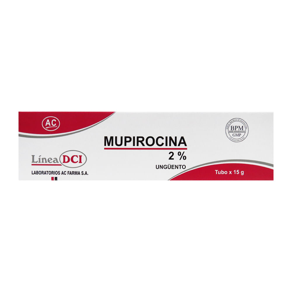 Mupirocina 2% AC Ungüento - Tubo 15 g