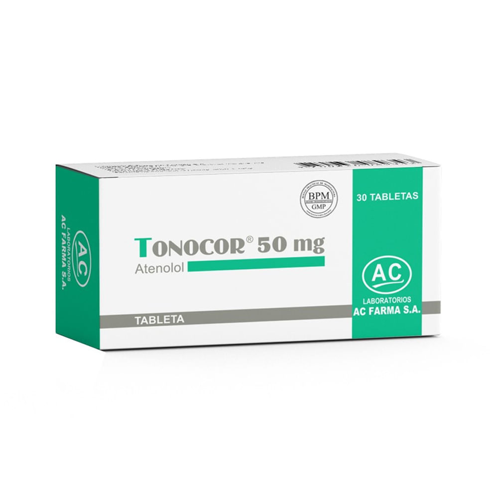 Tonocor 50 mg Tabletas - Caja 30 und