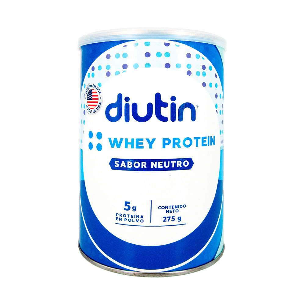 Diutin Whey Protein - Lata 275 g