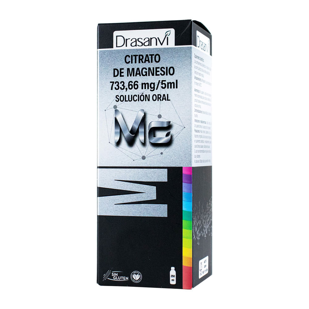 Drasanvi Citrato de Magnesio 733.66 mg/5 ml Solución Oral - Frasco 250 ml