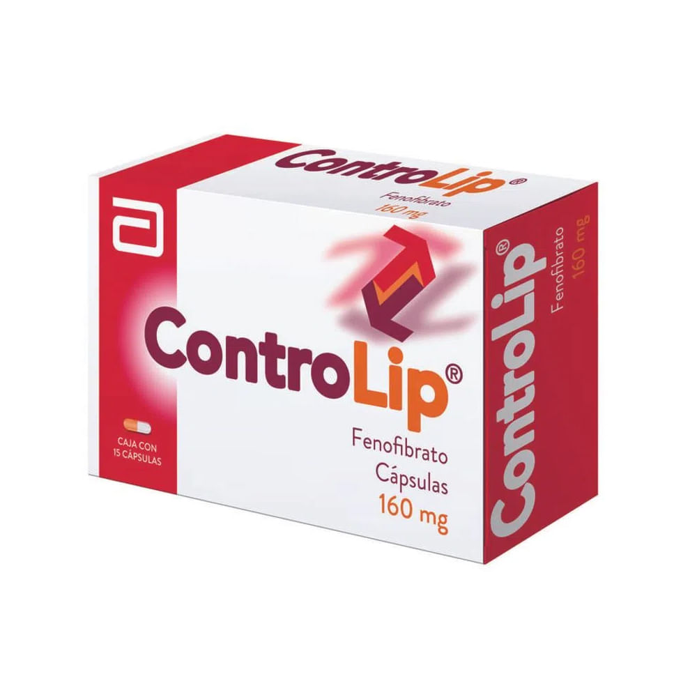 Controlip 160 mg Cápsulas - Caja 30 und