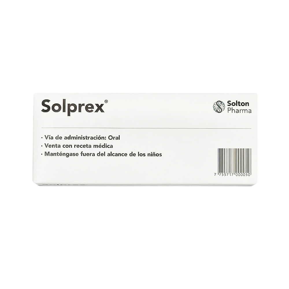 Solprex 10 mg Tabletas - Caja 30 und