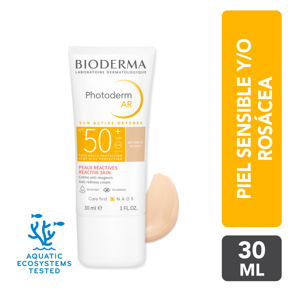 Bioderma Photoderm AR SPF50+ Protector Solar Tono Natural - Tubo 30 ml