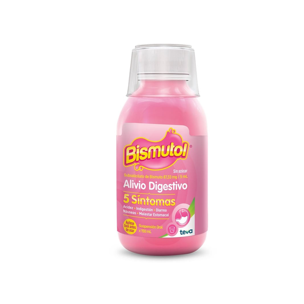 Bismutol 87.33 mg/5 ml Suspensión Oral - Frasco 150 ml