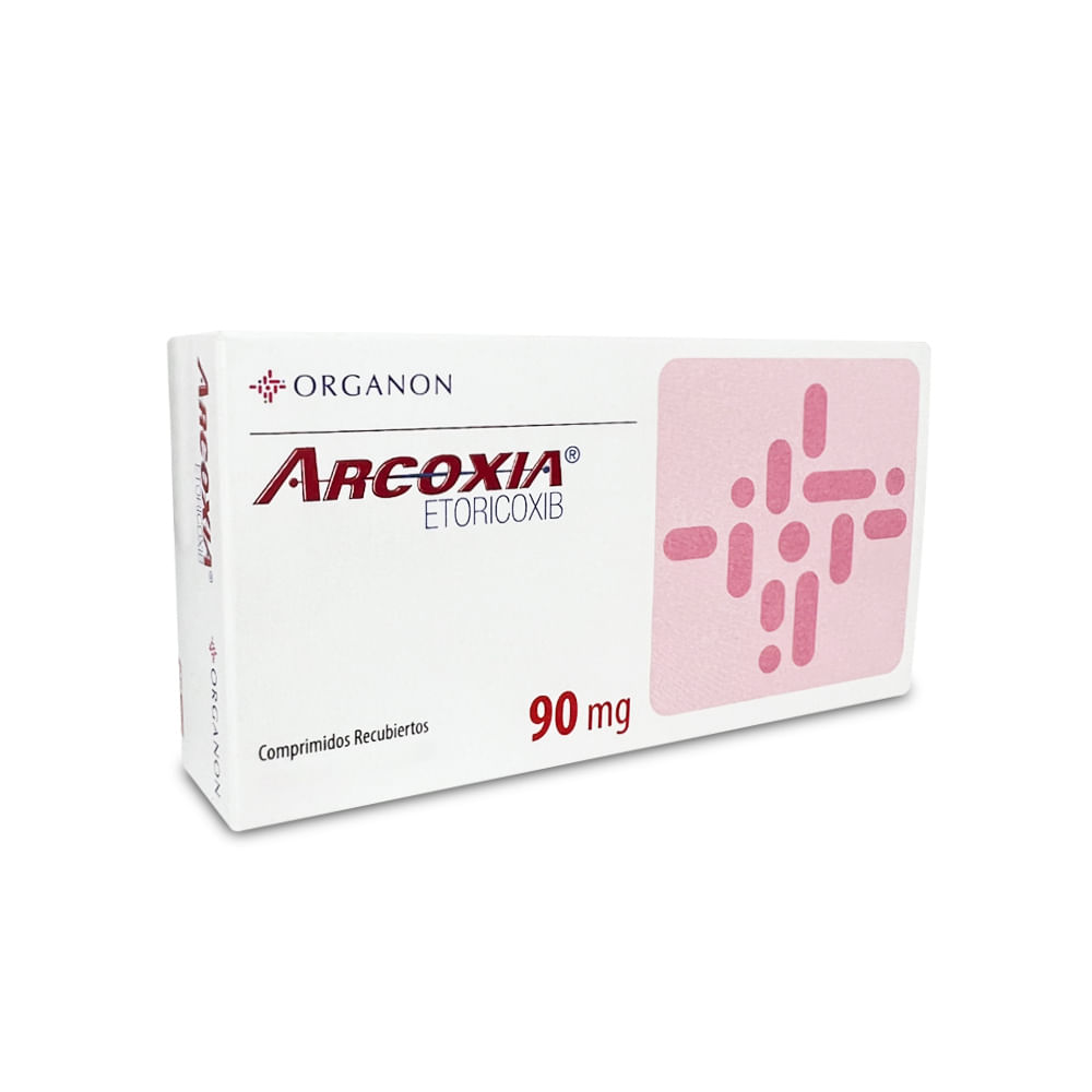 Arcoxia 90 mg Tabletas Recubiertas - Blíster 7 und