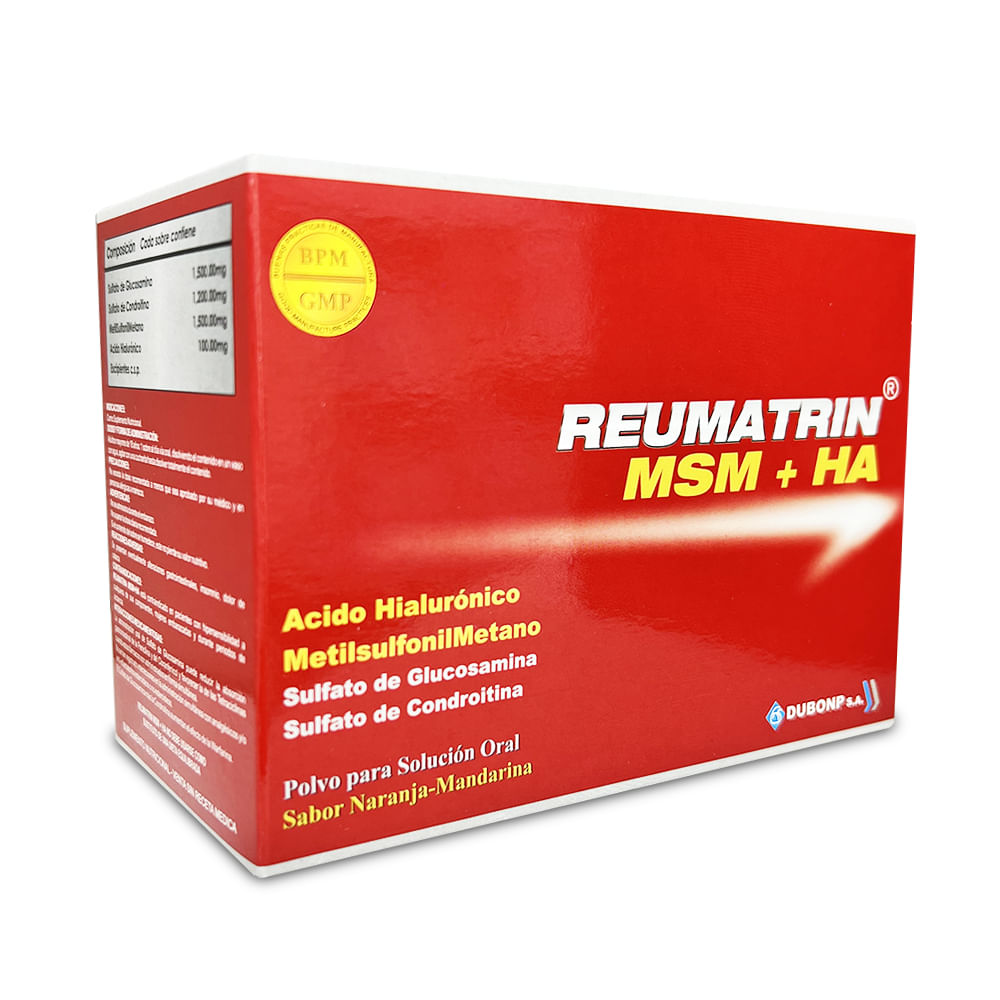 Reumatrin MSM + HA X 30 Sobres - Caja 30 und