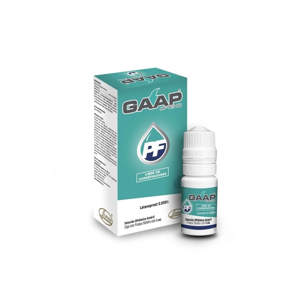 Gaap Ofteno PF Solución Oftálmica - Frasco 3 ml