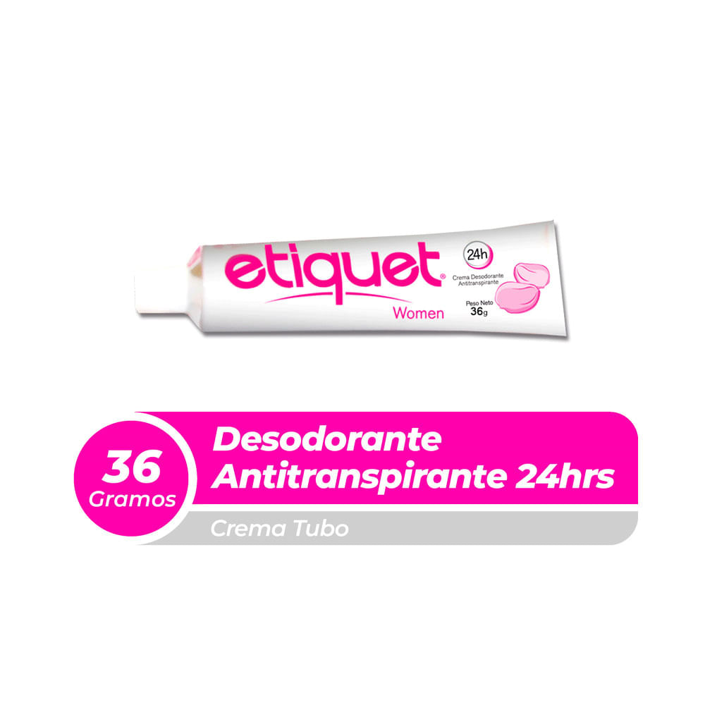 Etiquet Women Crema Desodorante - Tubo 36 g