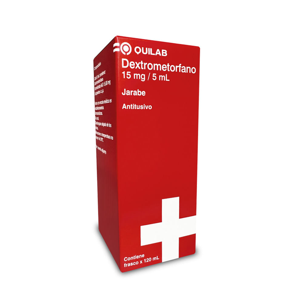 Dextrometorfano 15 mg/5 ml QL Jarabe - Frasco 120 ml