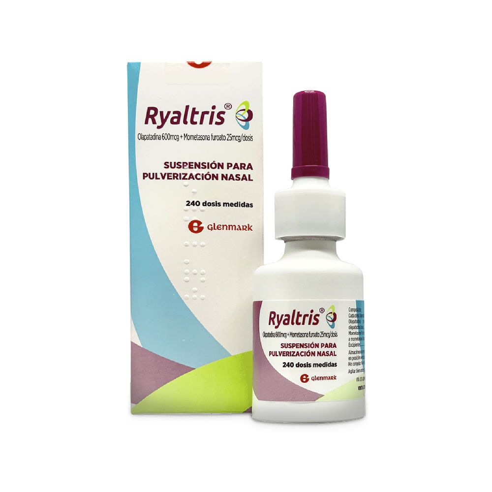 Ryaltris 600 mcg + 25 mcg Spray Nasal - Frasco 240 dss