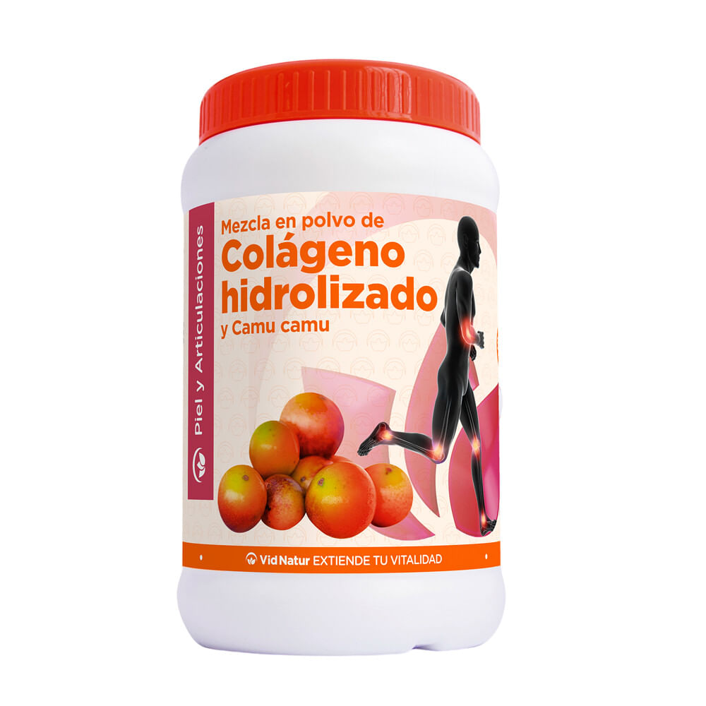 Vid Natur Colágeno Hidrolizado y Camu Camu en Polvo - Frasco 500 g