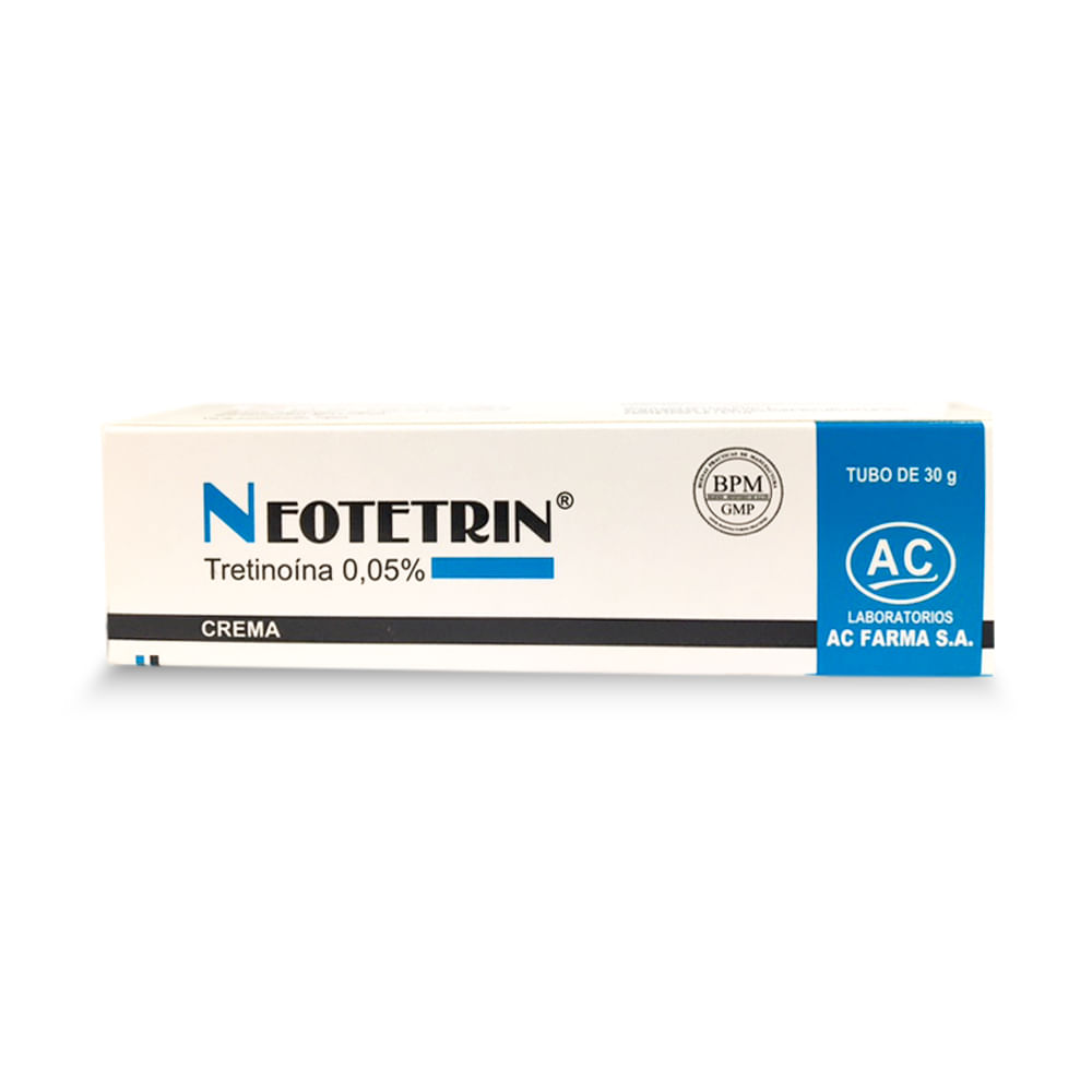 Neotetrin 0.05% Crema - Tubo 30 g