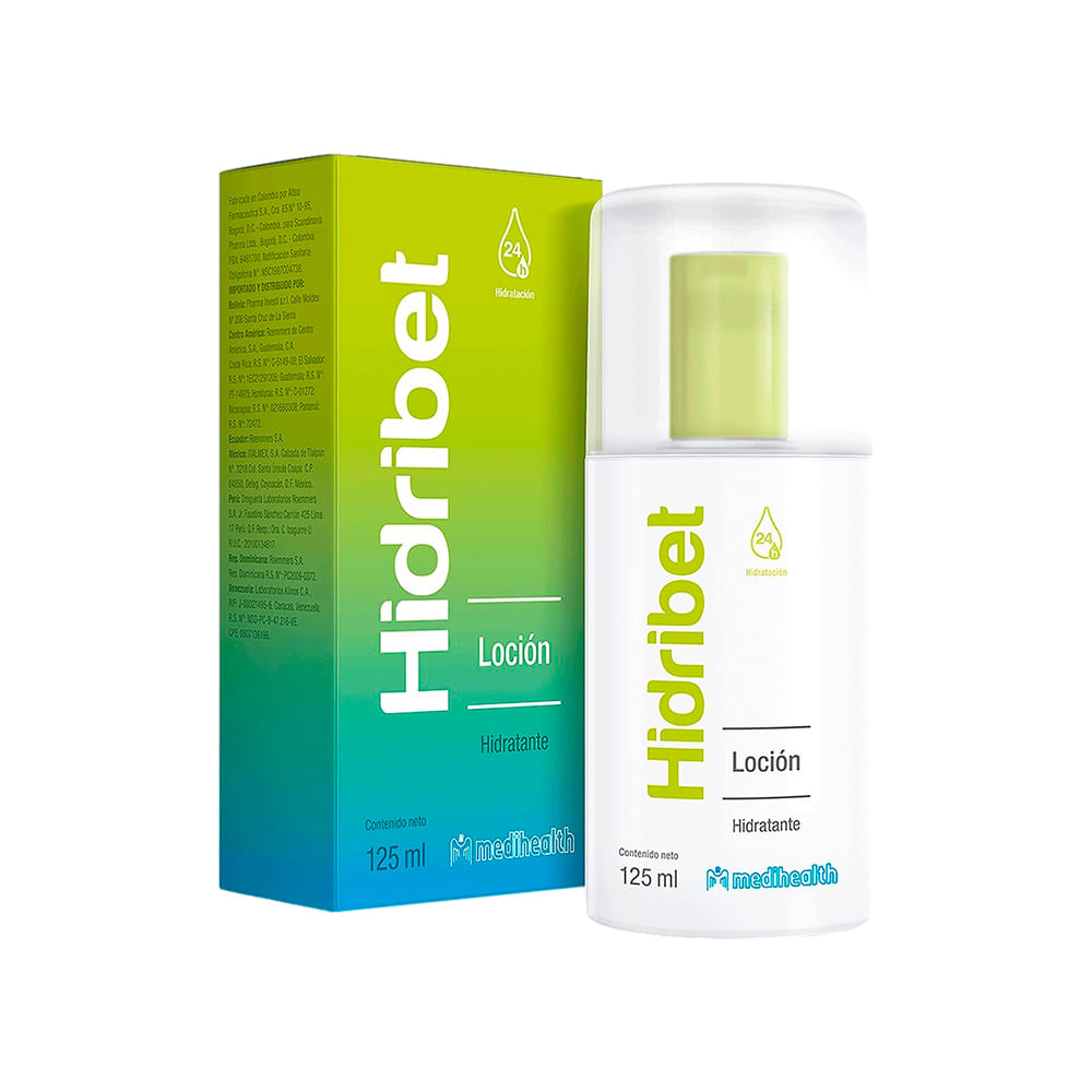 Medihealth Hidribet Loción Hidratante - Frasco 125 ml