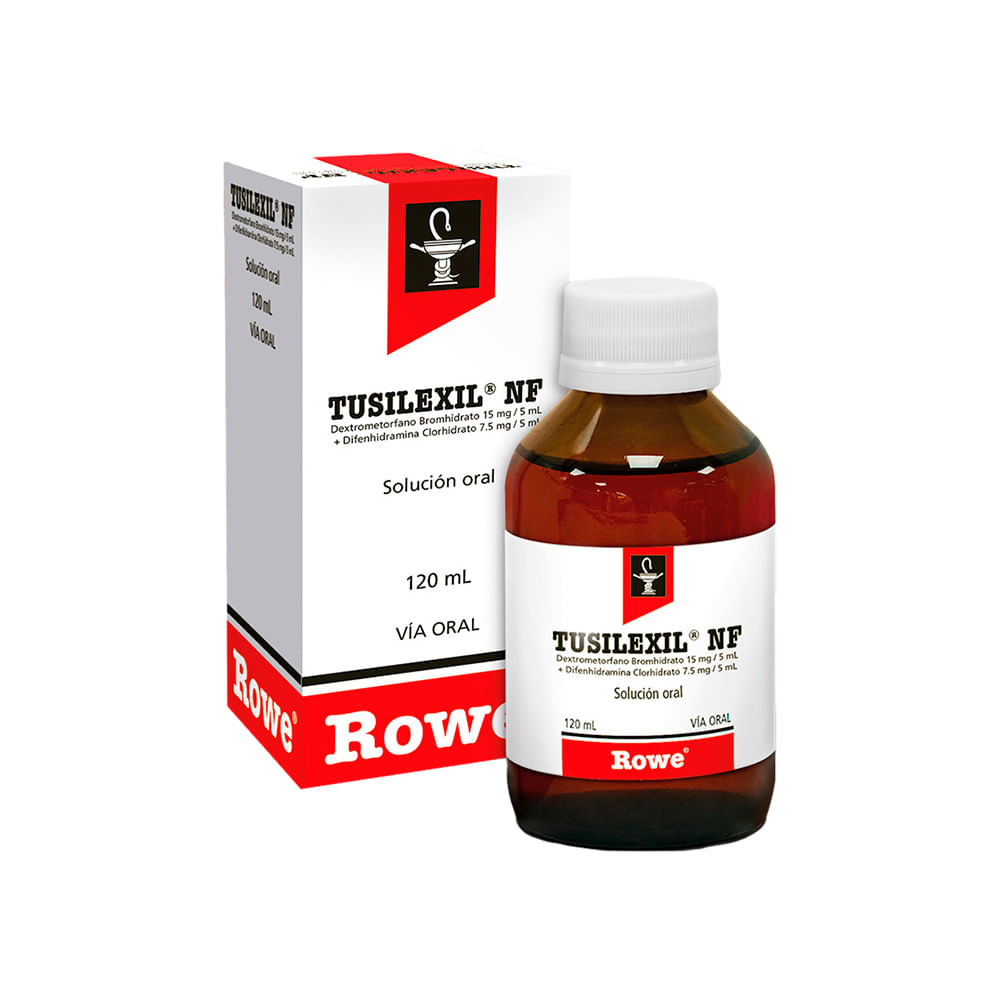 Tusilexil 15 mg + 7.5 mg/5 ml Solución Oral - Frasco 120 ml