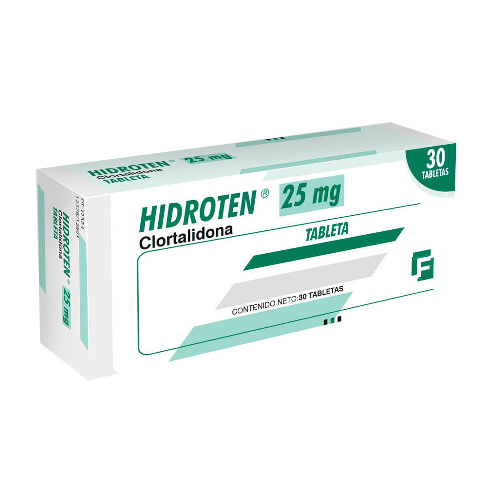 Hidroten 25mg Tabletas - Caja 30 und