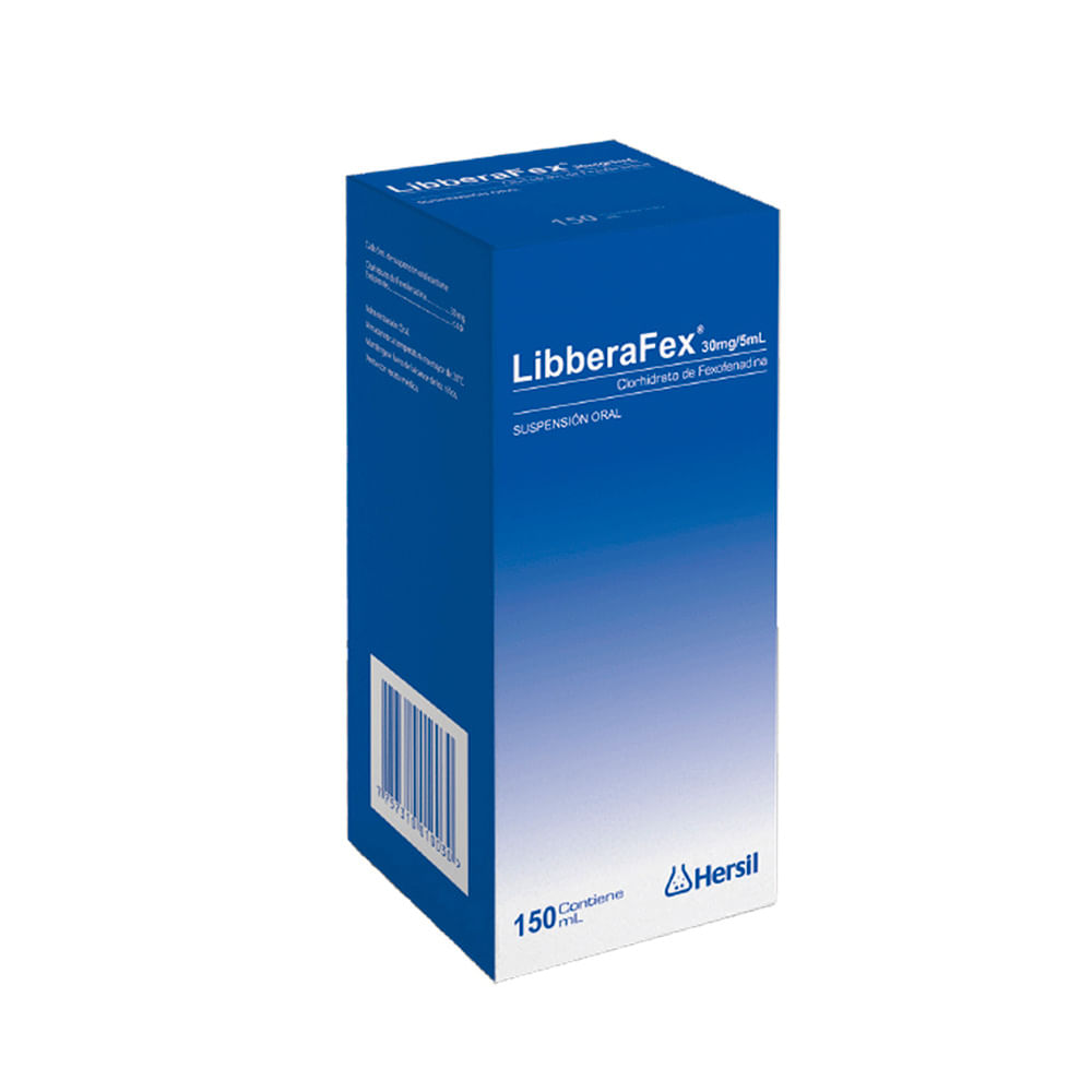 LibberaFex 30 mg /5 ml Suspensión Oral - Frasco 150 ml