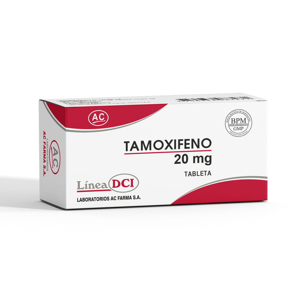 Tamoxifeno 20 mg AC Tabletas - Caja 30 und