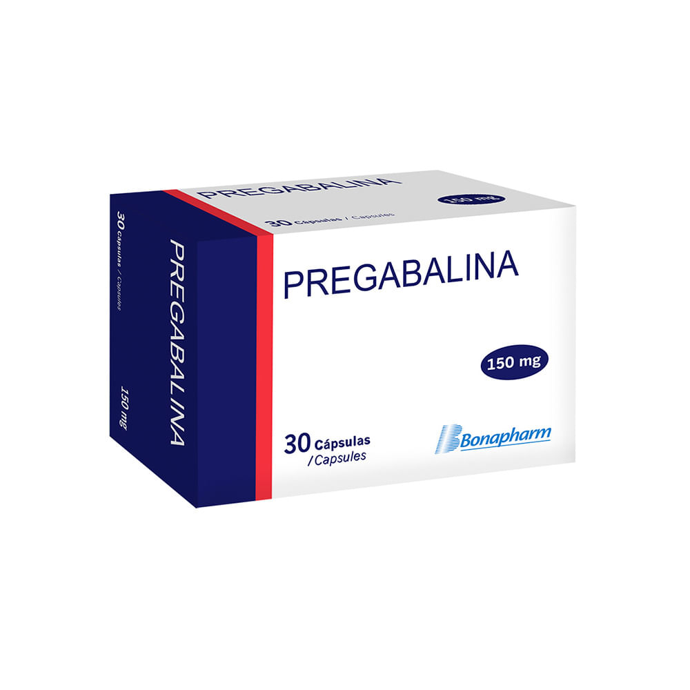 Pregabalina 150 mg Cápsulas - Caja 30 und