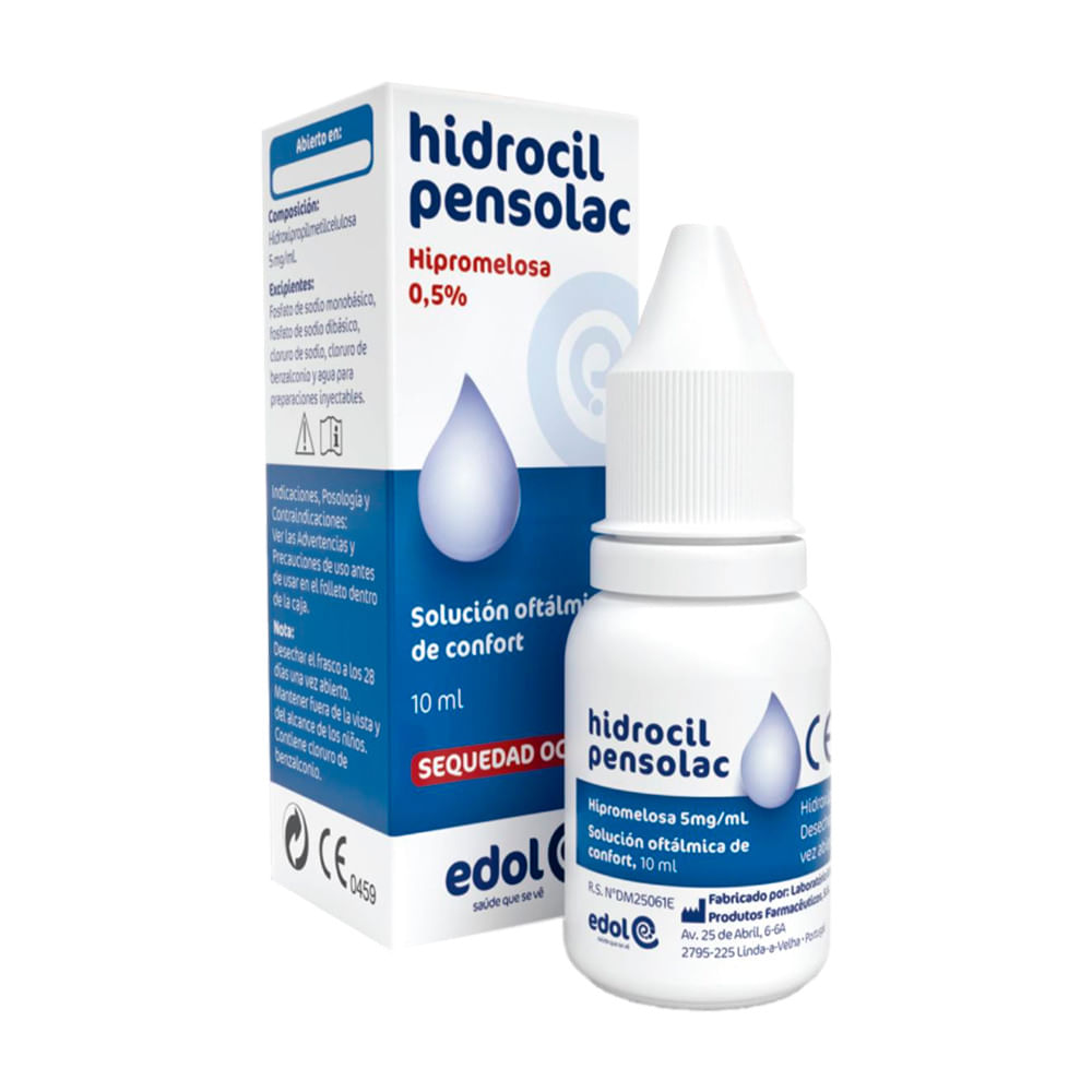 Hidrocil Pensolac 0.5% Solución Oftálmica - Frasco 10 ml