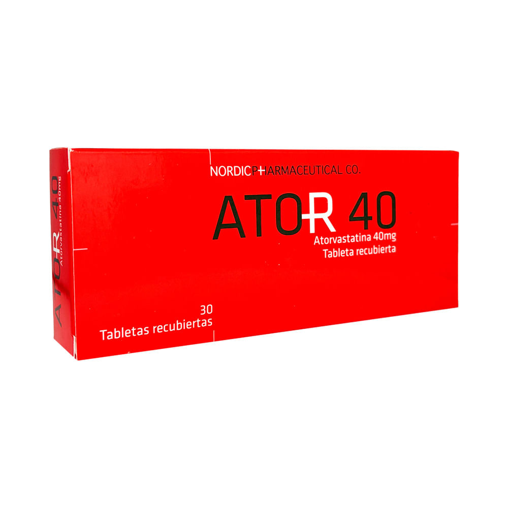 Ator 40 mg Tabletas Recubiertas - Caja 30 und