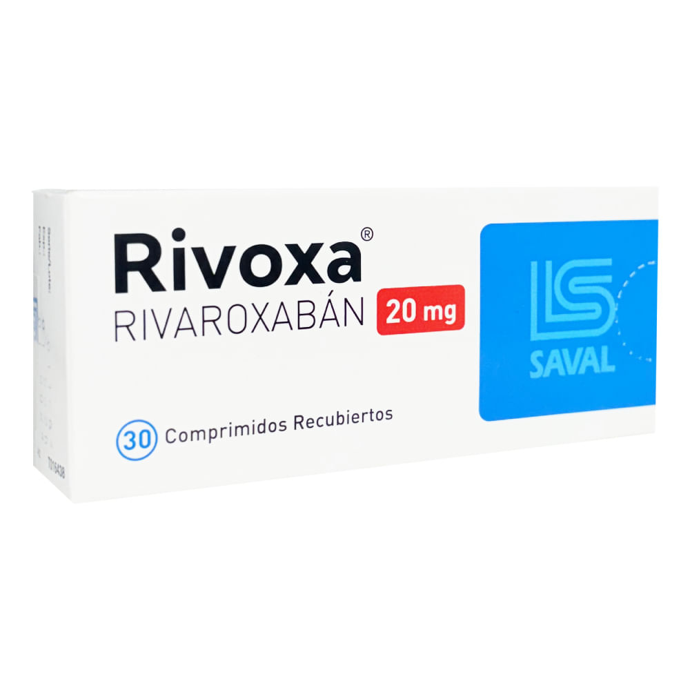 Rivoxa 20 mg Comprimidos Recubiertos - Caja 30 und