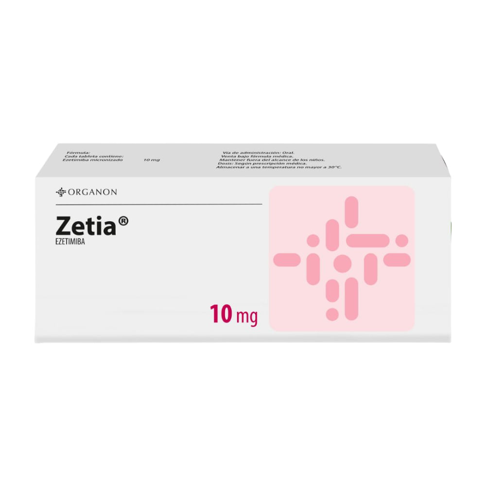 Zetia 10 mg Tabletas - Caja 30 und