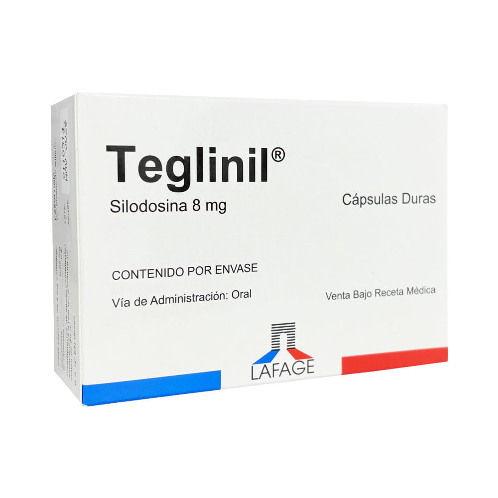 Teglinil 8 mg Cápsulas Duras - Caja 30 und