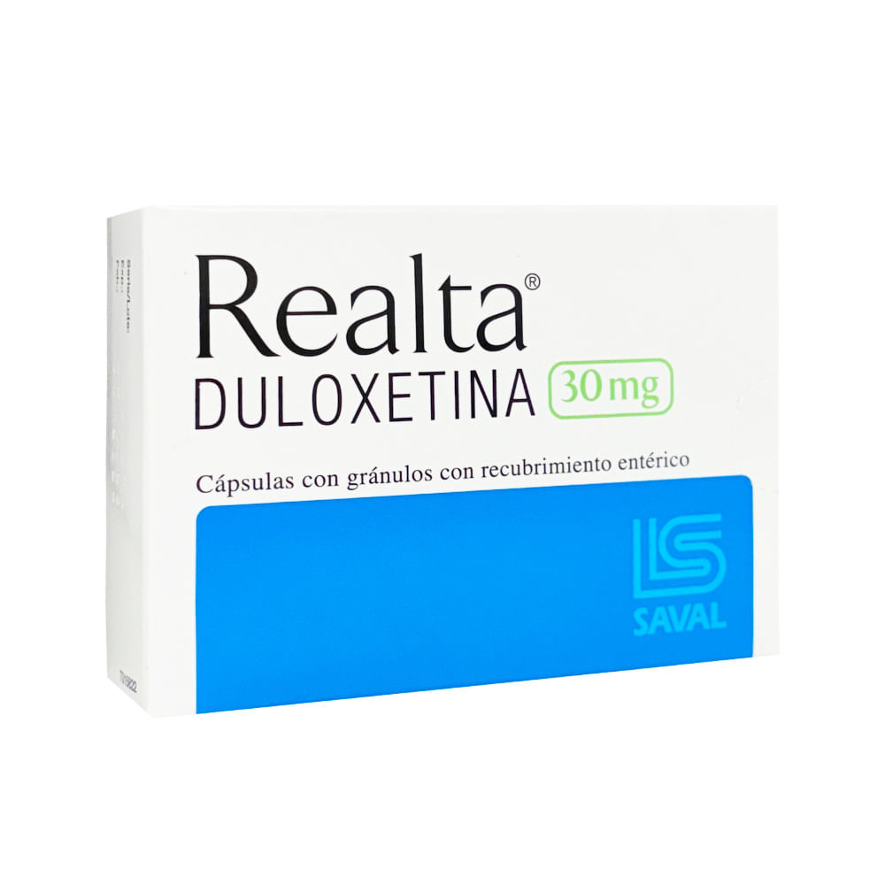 Realta 30 mg Cápsulas con Recubrimiento - Caja 30 und