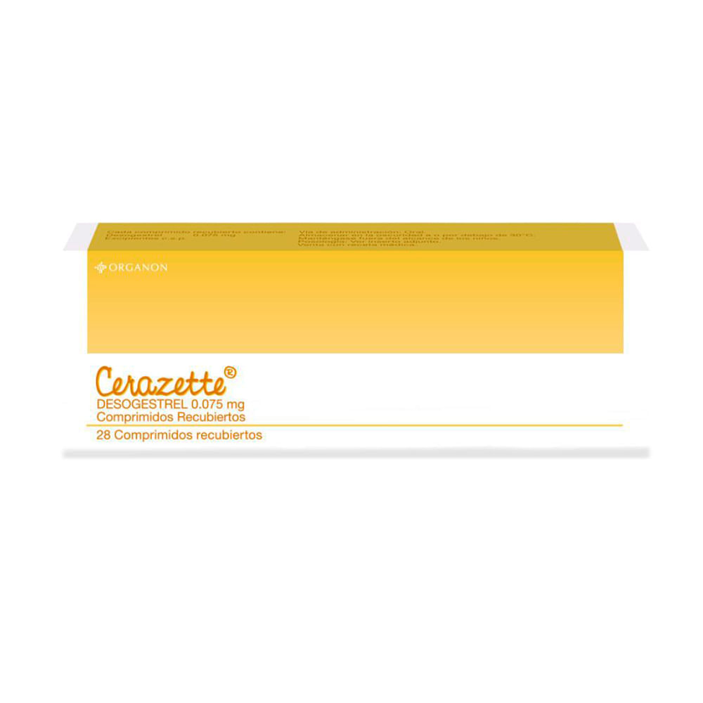 Cerazette 0.075 mg Comprimidos Recubiertos - Caja 28 und