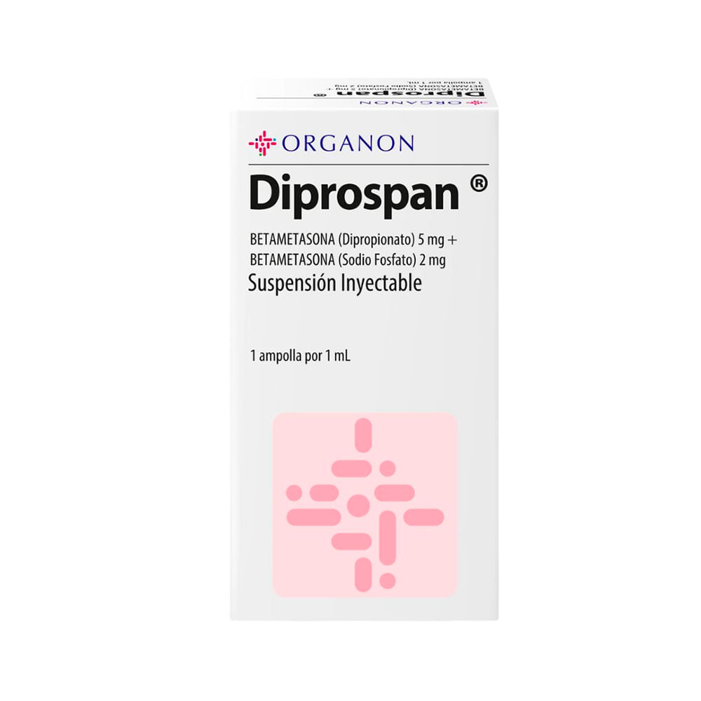 Diprospan 5 mg + 2 mg Solución Inyectable - Ampolla 1 ml