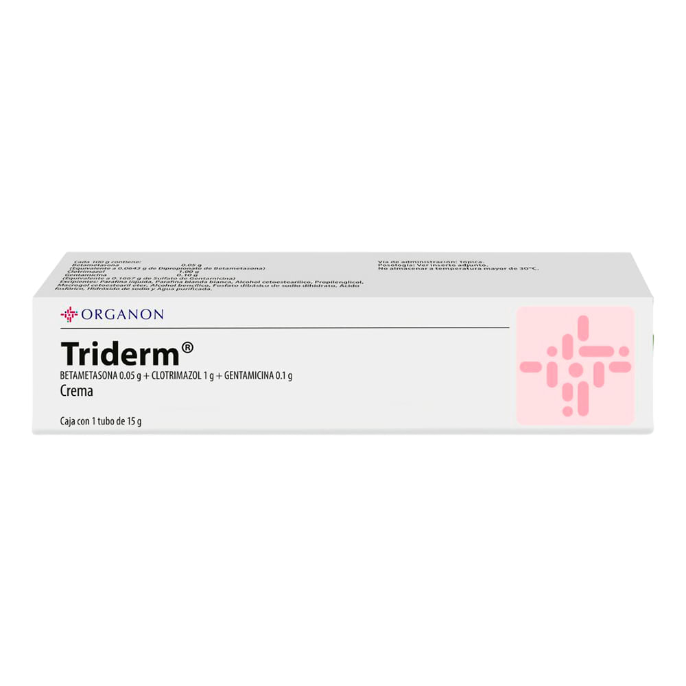 Triderm 0.05 g + 1 g + 0.1 g Crema - Tubo 15 g