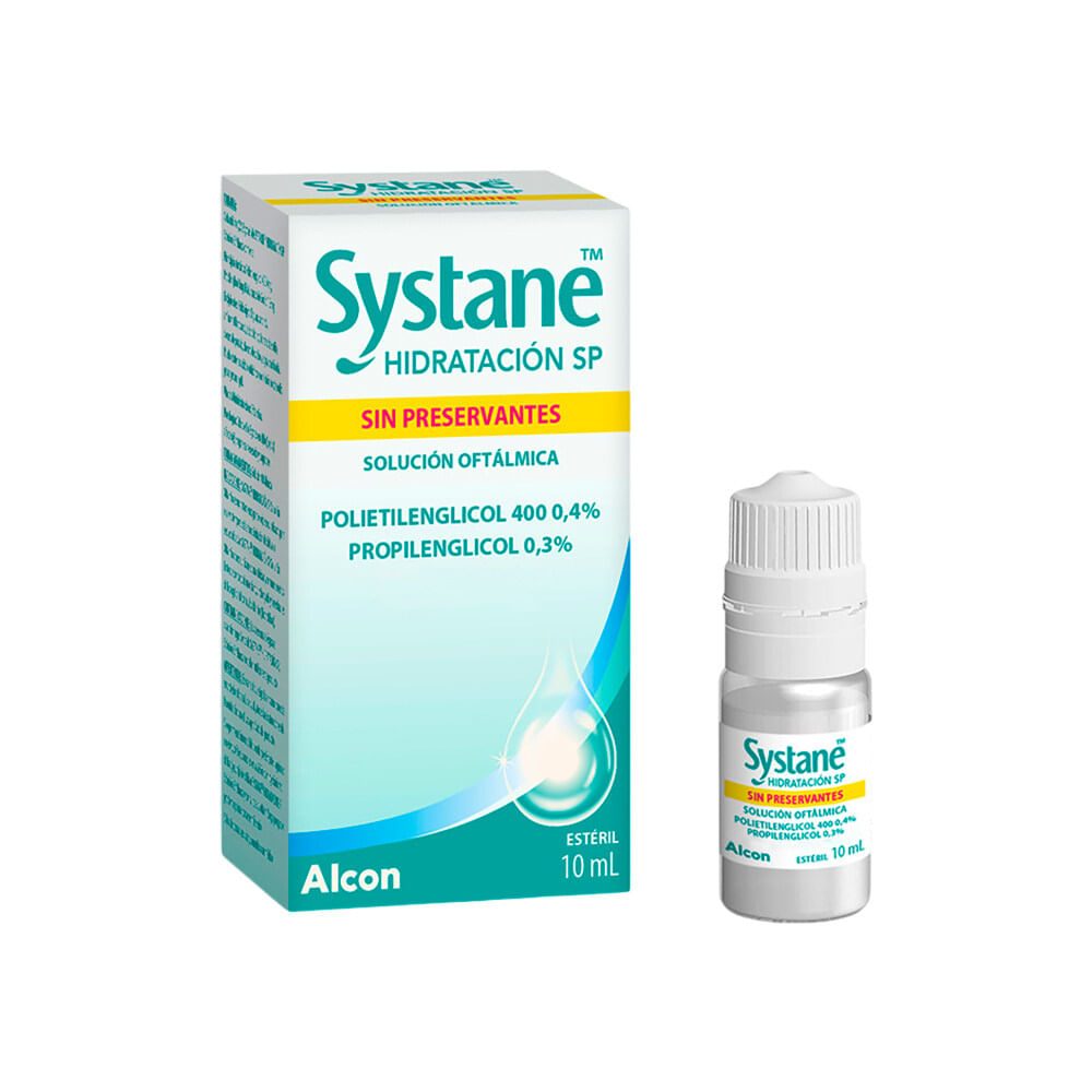 Systane Hidratación SP 0.4% + 0.3% Solución Oftálmica - Frasco 10 ml
