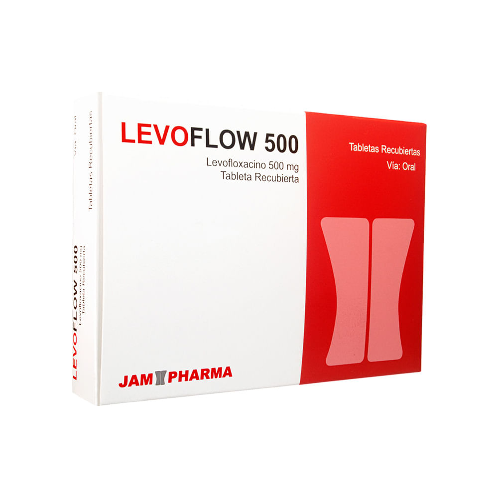 Levoflow 500 mg Tabletas Recubiertas - Caja 7 und