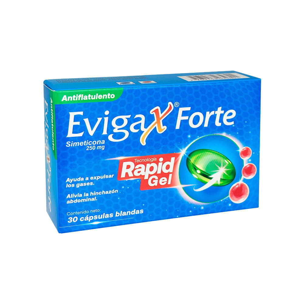 Evigax Forte 250 mg Cápsulas Blandas - Blíster 10 und