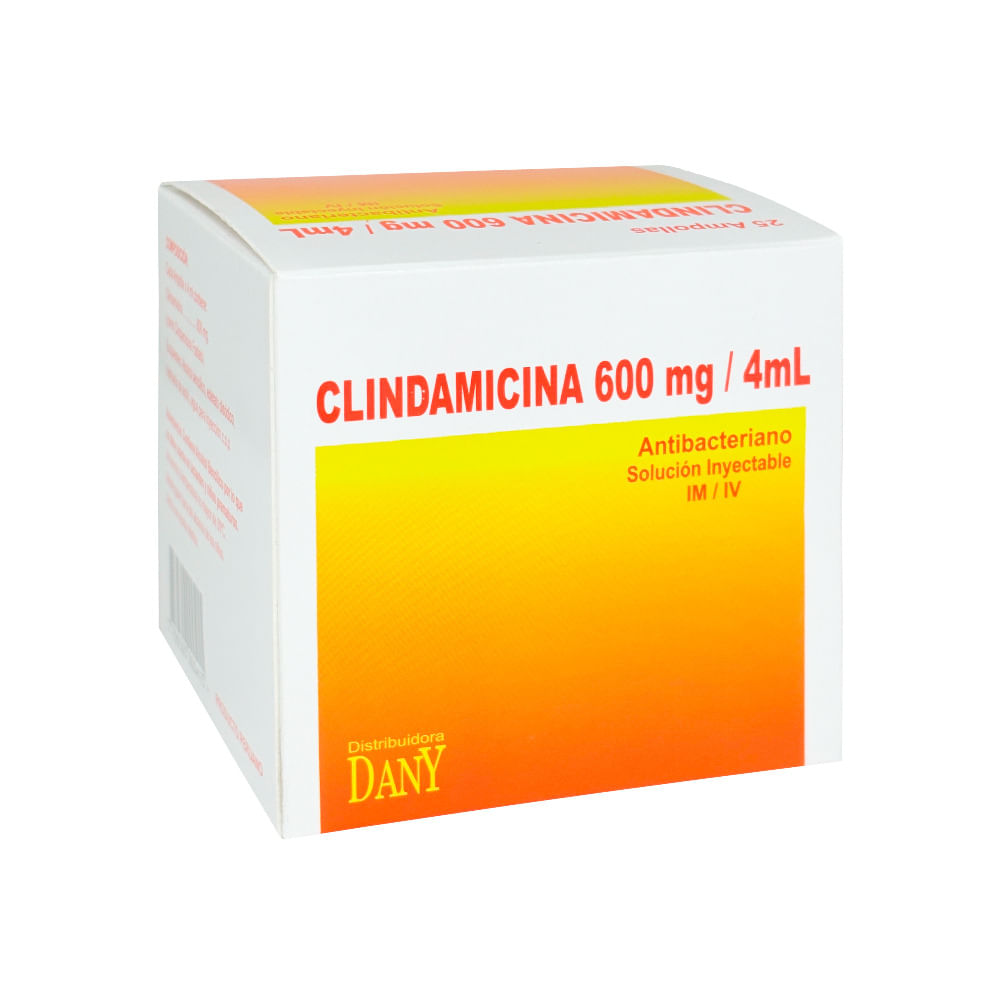 Clindamicina 600 mg/4 ml DN Solución Inyectable - Ampolla 4 ml