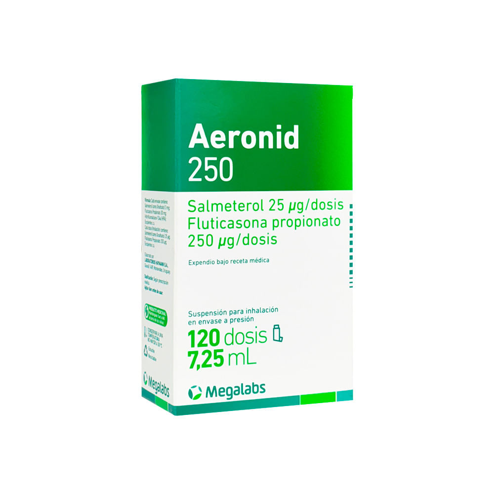 Aeronid 250 mcg Suspensión para Inhalación - Frasco 120 dss