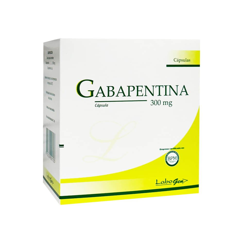 Gabapentina 300 mg LG Cápsulas - Blíster 10 und