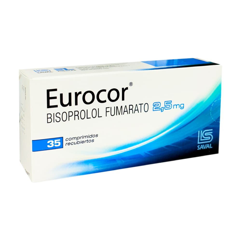 Eurocor 2.5 mg Comprimidos Recubiertos - Caja 35 und