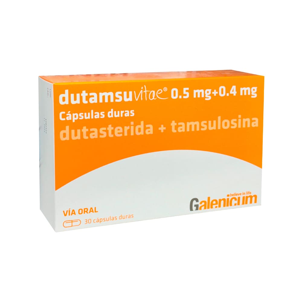 Dutamsuvitae 0.5 mg + 0.4 mg Cápsulas Duras - Caja 30 und