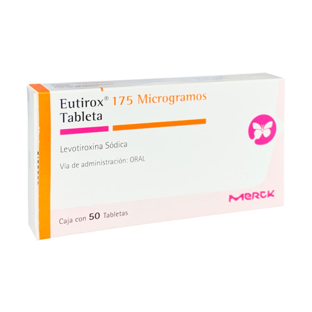 Eutirox 175 mcg Tabletas - Caja 50 und