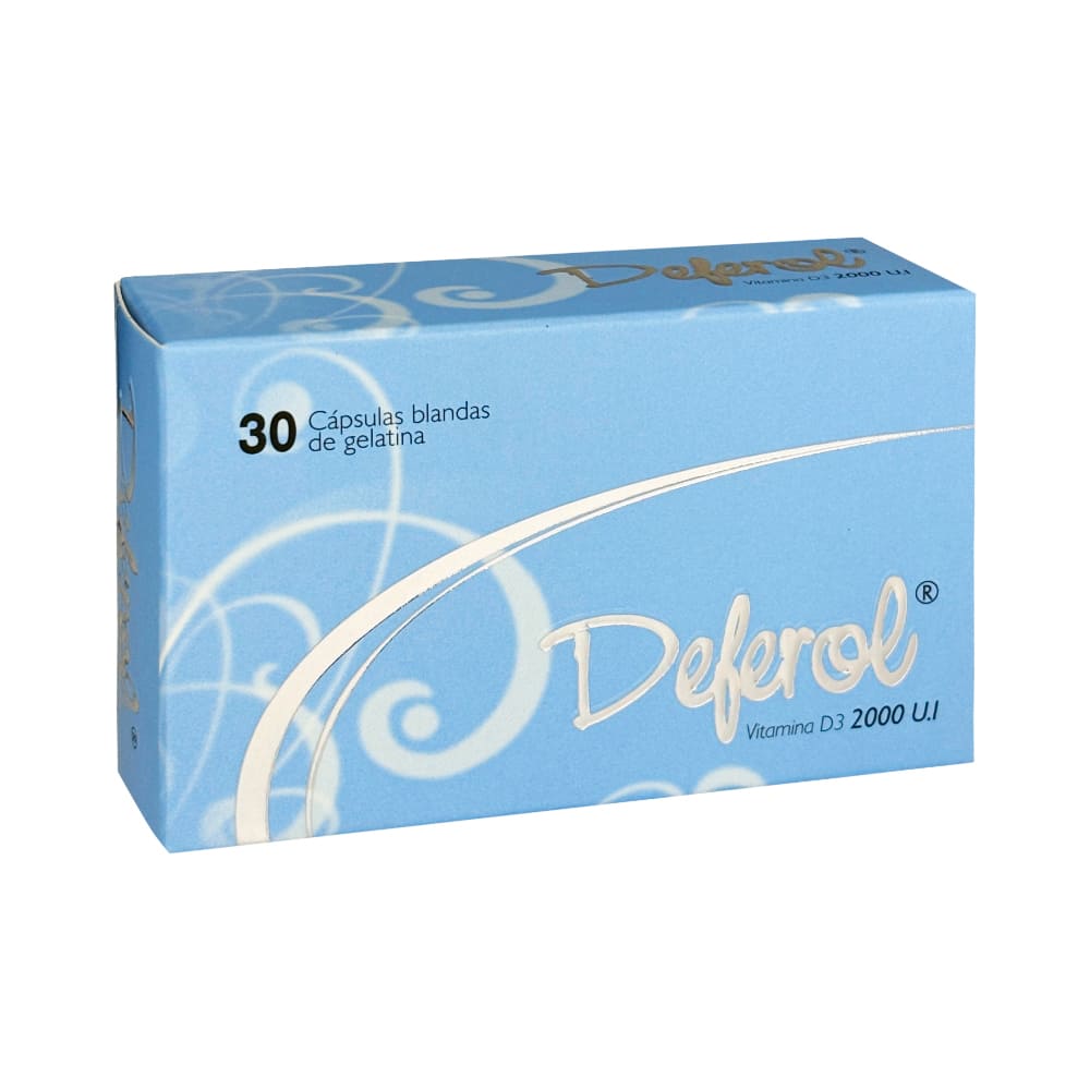 Deferol 2000 UI Cápsulas Blandas - Caja 30 und