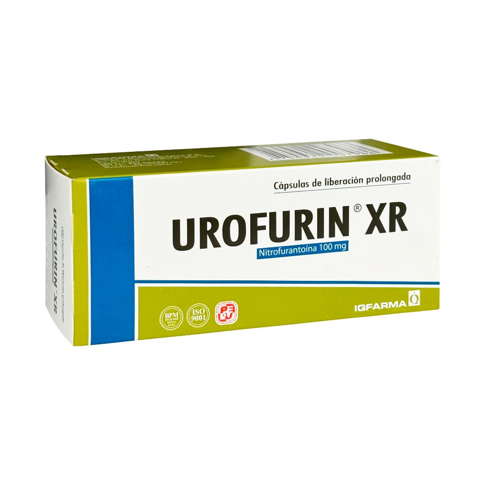 Urofurin XR 100 mg Cápsulas de Liberación Prolongada - Blíster 5 und