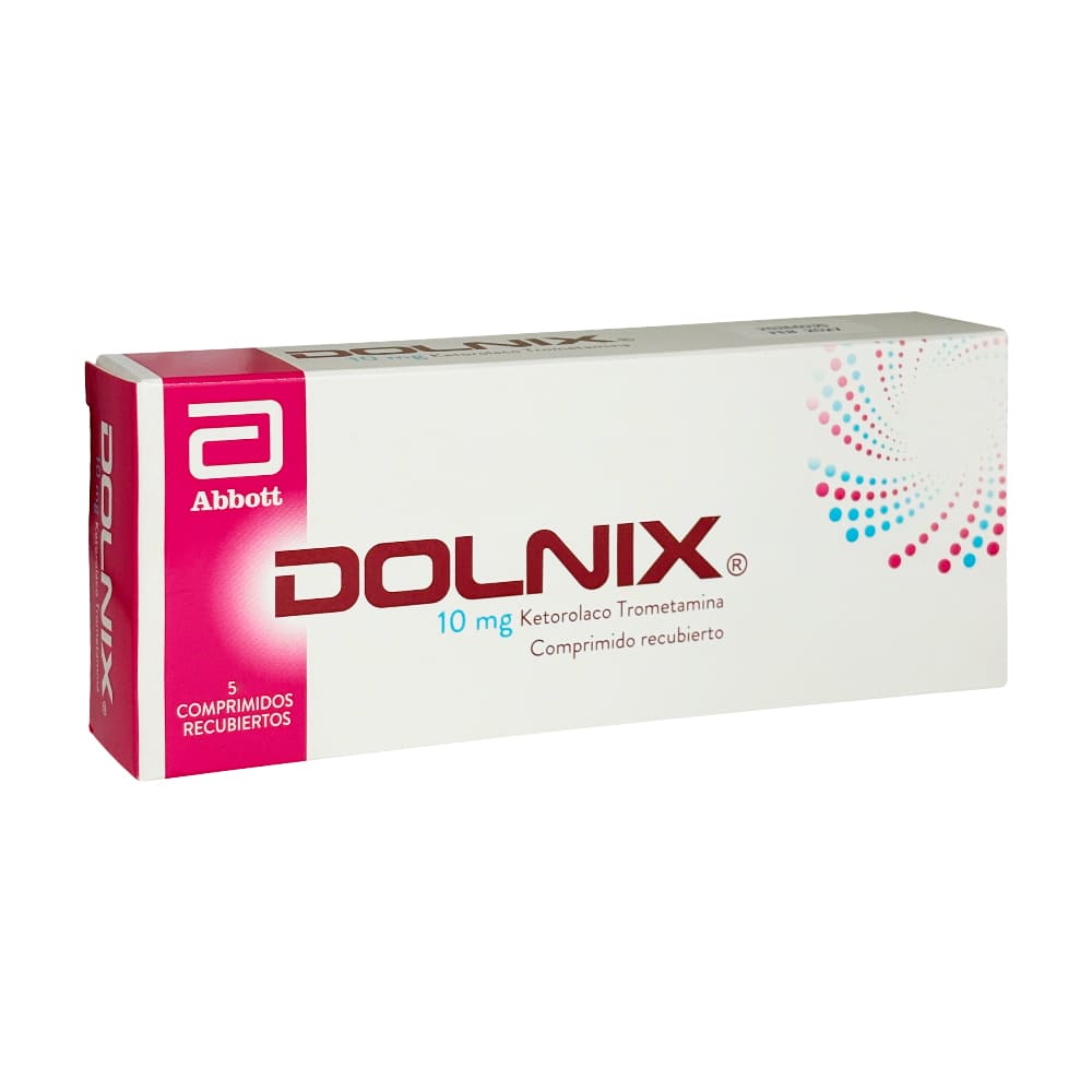 Dolnix 10 mg Comprimidos Recubiertos - Blíster 5 und