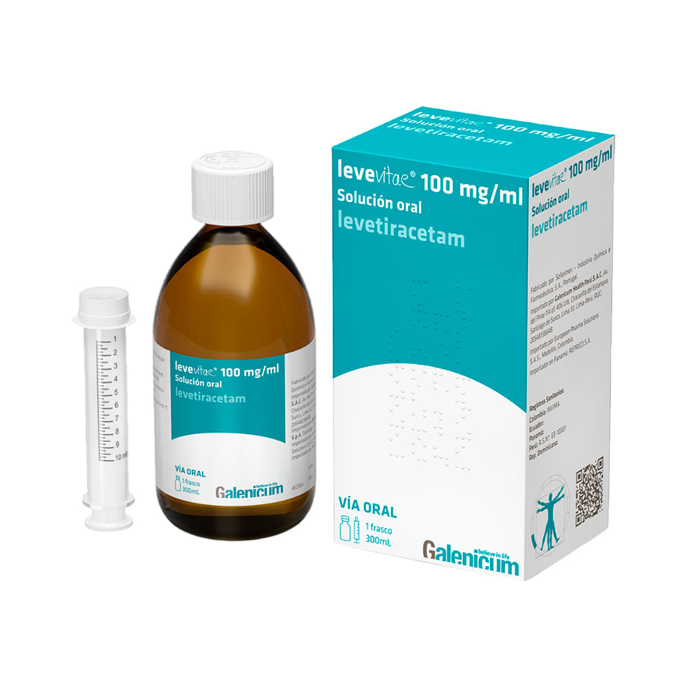 Levevitae 100 mg/ml Solución Oral - Frasco 300 ml
