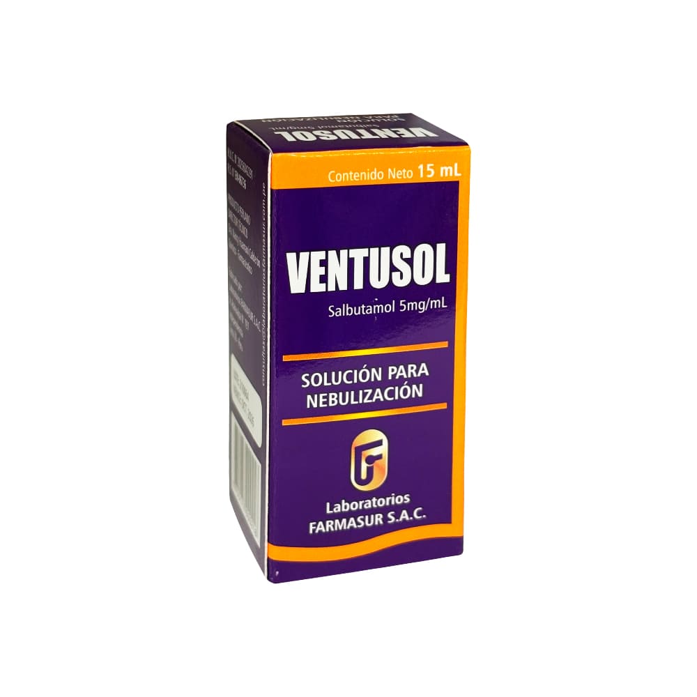 Ventusol 5 mg/ml Solución para Nebulización - Frasco 15 ml