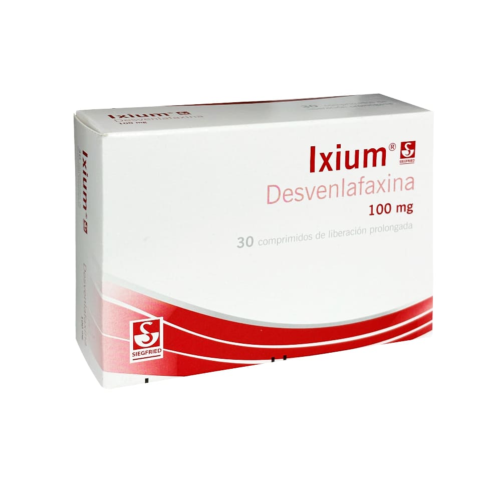 Ixium 100 mg Comprimidos de Liberación Prolongada - Caja 30 und