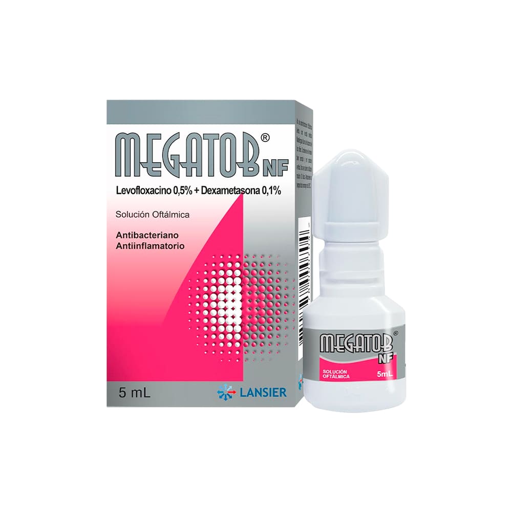 Megatob NF 0.5% + 0.1% Solución Oftálmica - Frasco 5 ml