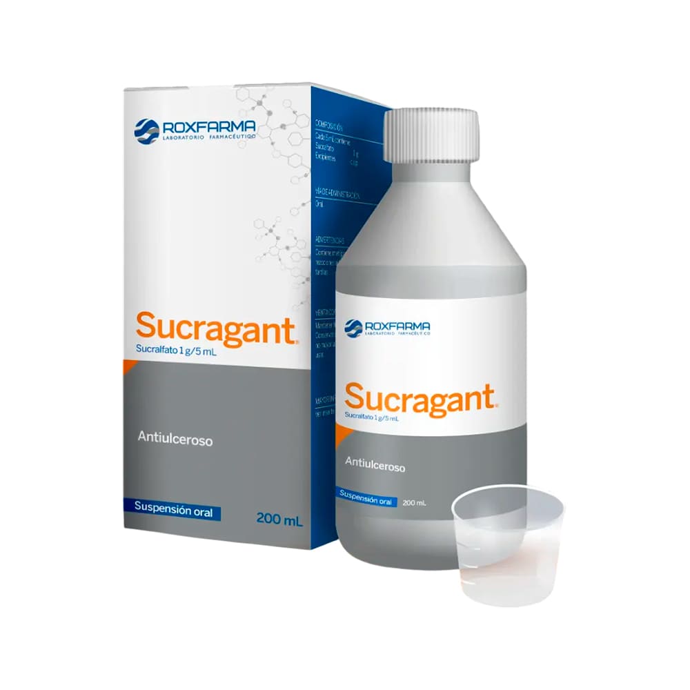 Sucragant 1 g/5 ml Suspensión Oral - Frasco 200 ml